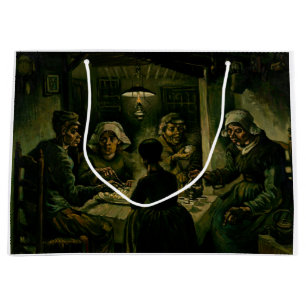 Sacola Para Presentes Grande Vincent van Gogh - Os Comedores De Batata