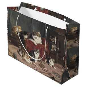 Sacola Para Presentes Grande Vintage Charles Van den Eycken