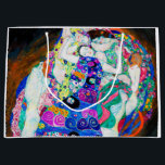 Sacola Para Presentes Grande Virgem (Girls), Gustav Klimt<br><div class="desc">Gustav Klimt (14 de julho de 1862 - 6 de fevereiro de 1918) foi um pintor simbólico austríaco e um dos membros mais proeminentes do movimento Secessão de Viena. Klimt é notado por suas pinturas, murais, esboços, e outros objetos de arte. Além de suas obras figurativas, que incluem alegorias e...</div>