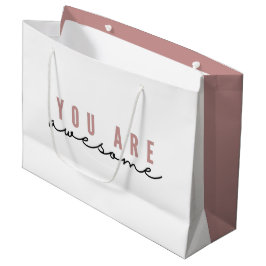 Sacola Para Presentes Grande Você É Incrível Gift Bag