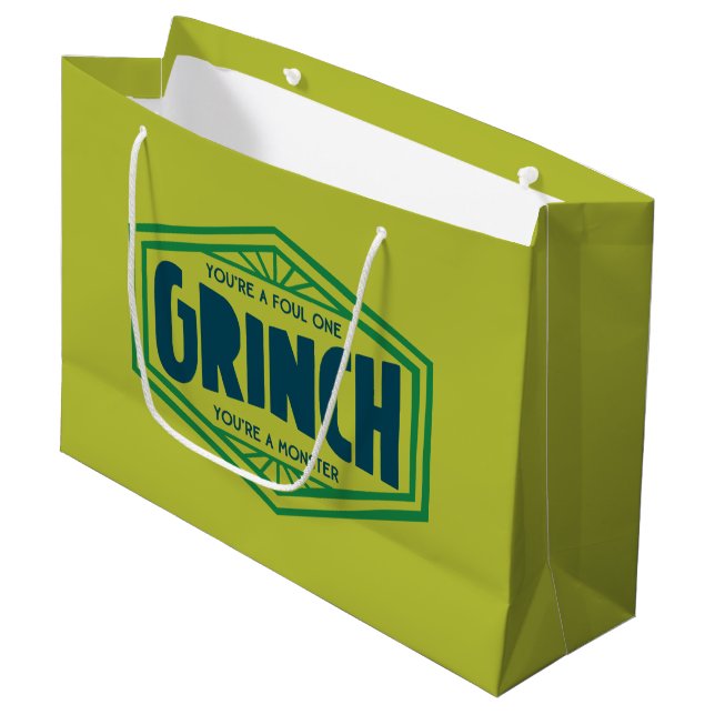 Sacola Para Presentes Grande Você é um "Foul One Grpolegadas" (Frente inclinada)