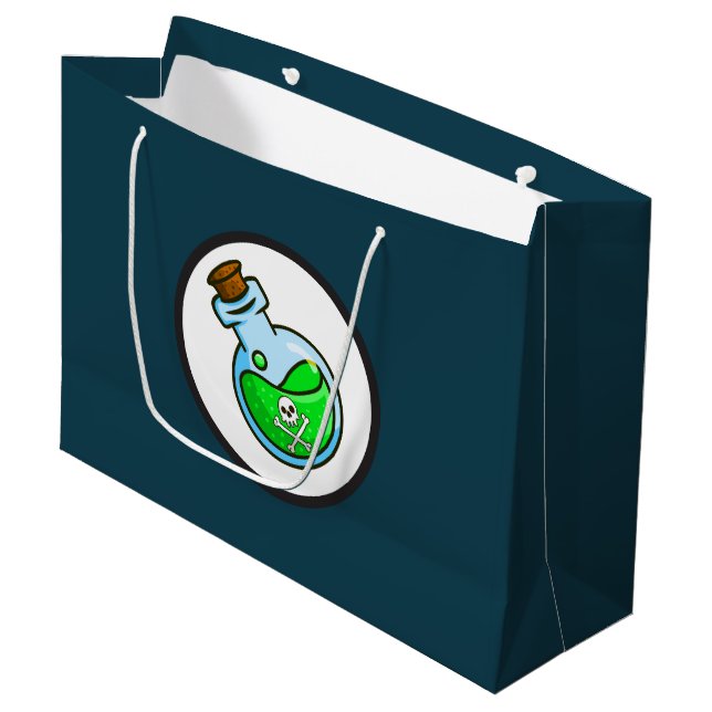 Sacola Para Presentes Grande Voodoo Token Gift Bag - Grande, Glossy (POISON) (Frente inclinada)