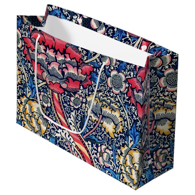Sacola Para Presentes Grande Wandle, William Morris Large Gift Bag (Frente inclinada)