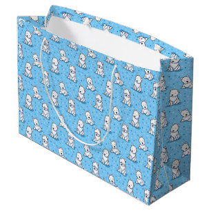 Sacola Para Presentes Grande Westies KiniArt