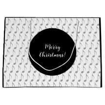 Xadrez Chic Notas Musicais Feliz Natal