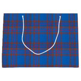 Sacola Para Presentes Grande Xadrez Clan Elliot Tartan