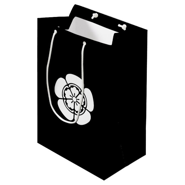 SACOLA PARA PRESENTES MÉDIA 織田瓜 (Frente inclinada)