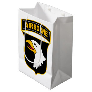 Sacola Para Presentes Média 1010 Veterano Militar da Divisão de Aeronaves