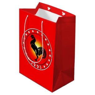 Sacola Para Presentes Média 1993 Ano do galo