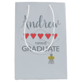 Sacola Para Presentes Média 5 Formando de frequência cardíaca