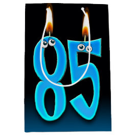 Sacola Para Presentes Média 85. º Aniversário Velas Médias para Presente