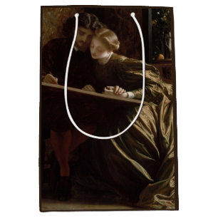 Sacola Para Presentes Média A lua de mel do pintor (por Frederic Leighton)