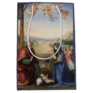Sacola Para Presentes Média A Natividade de Fra Bartolommeo