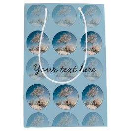 Sacola Para Presentes Média A paralisação do esquiador