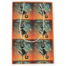 Sacola Para Presentes Média A Vida De Um Gato De Moça