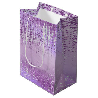 Sacola Para Presentes Média Abstract Paint Splatter Gift Bags
