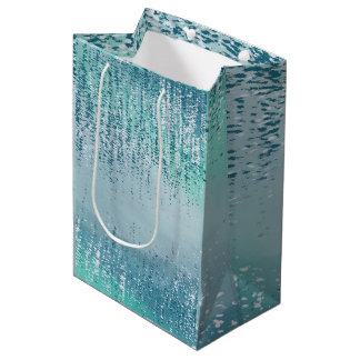 Sacola Para Presentes Média Abstract Paint Splatter Gift Bags