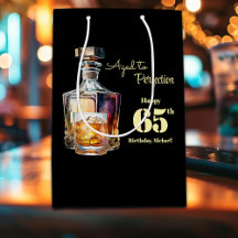 Aged to Perfection Men's 65th Whiskey Birthday 