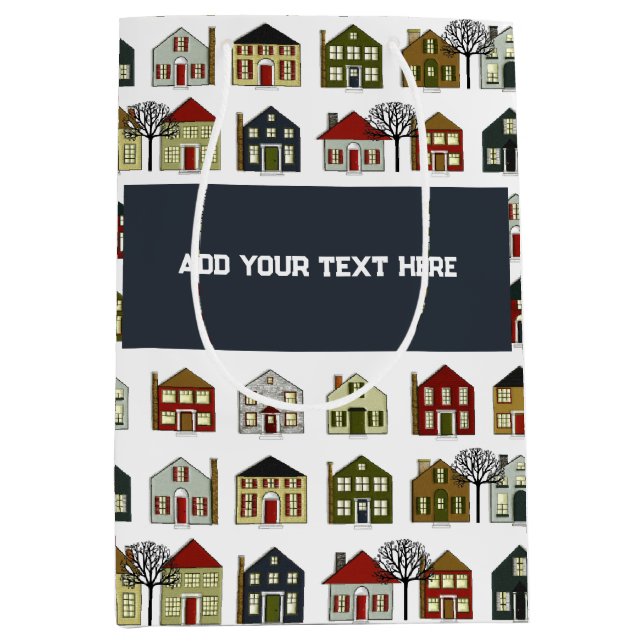 Sacola Para Presentes Média Agente imobiliário (Frente)