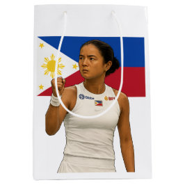 Sacola Para Presentes Média Alexandra Eala - Campeão de Guadalajara 2025