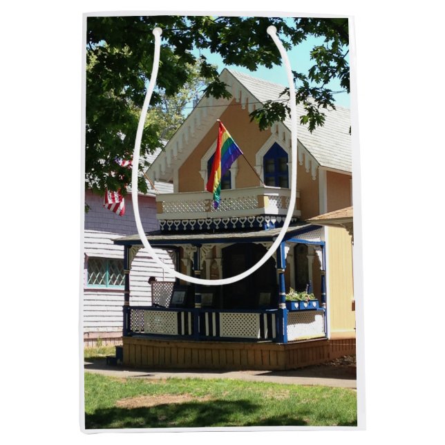 Sacola Para Presentes Média Algodão e Orgulho - Vinha de Martha (Frente)