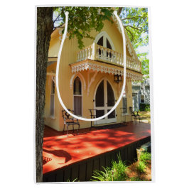 Sacola Para Presentes Média Algodão Vitoriano em Sol - Vineyard de Martha