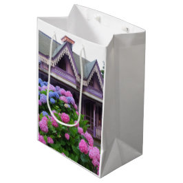 Sacola Para Presentes Média Algodão vitoriano roxo - Vineyard de Martha