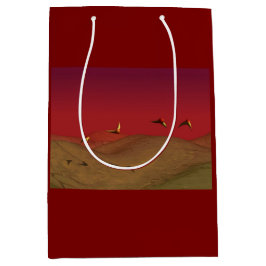 Sacola Para Presentes Média Alien Flight