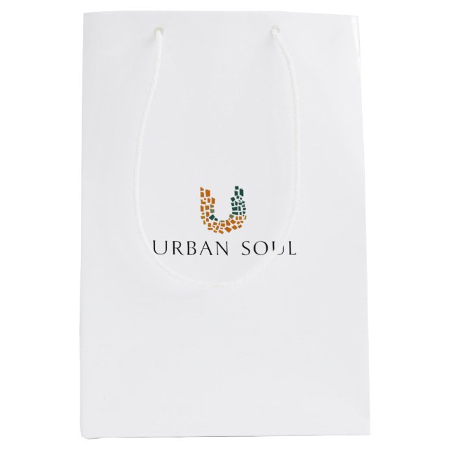 Sacola Para Presentes Média Alma Urbana   (Frente)