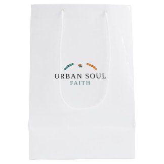 Sacola Para Presentes Média Alma Urbana Fé