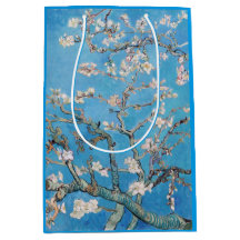 Almond Blossoms Blue Vincent van Gogh Art Painting