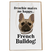 Amante de Cachorro com Rosto de Bulldog Francês