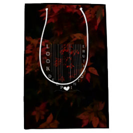 Sacola Para Presentes Média Amante ecológico da Natureza