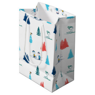 Sacola Para Presentes Média Amendoins Pele de inverno o padrão das manchas