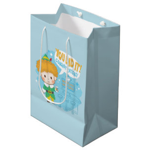 Sacola Para Presentes Média Amigo, o Elfo Que Você Fez! Parabéns!