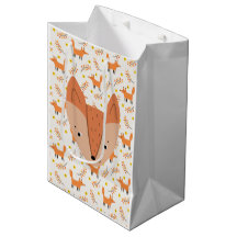 Animais da Floresta Boho Design Fox