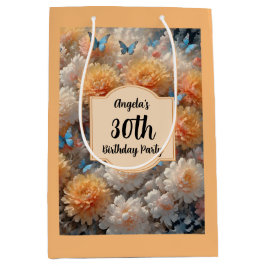 Sacola Para Presentes Média aniversário de 30 anos