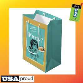 Sacola Para Presentes Média aniversário de 40 anos 🎁 Mulher Engraçada