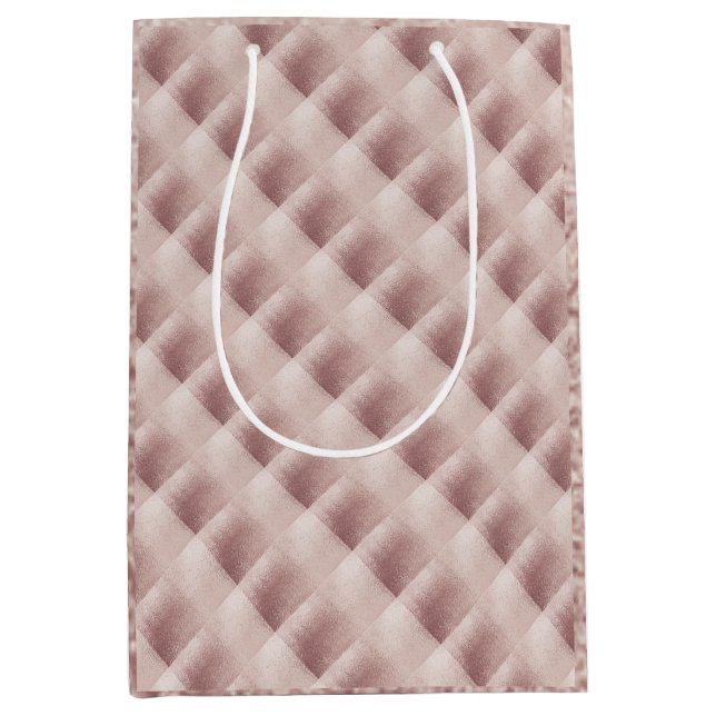 Sacola Para Presentes Média Aniversário de Bronze Dupla Articulação (Frente)