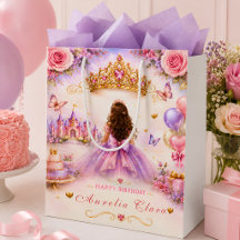 Aniversário de Princesa de Conto de Fadas Personal