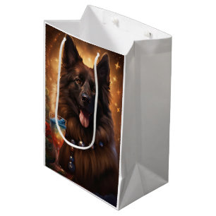Sacola Para Presentes Média Ano Novo em Tervuren Belga