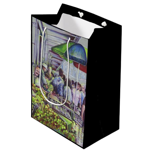 Sacola Para Presentes Média Apple Pie requer Apple (Frente inclinada)