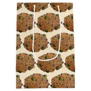 Sacola Para Presentes Média Arroz con Gandules Puerto Rican Comida Rice Peas