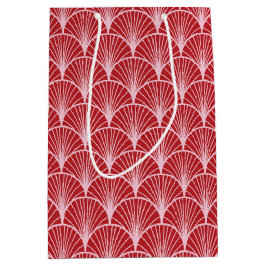 Sacola Para Presentes Média Art Deco Pattern Natal