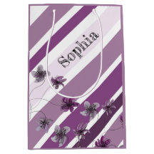 Arte Aquarela de Violetas Selvagens Florais