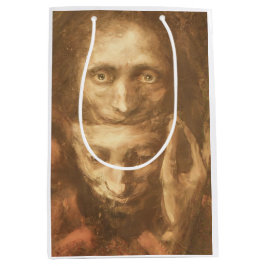 Sacola Para Presentes Média Arte de Halloween do Gift Bag