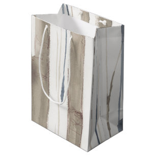 Sacola Para Presentes Média Árvores de Tonalidade Duo II