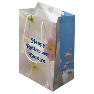 Sacola Para Presentes Média As bolsas felizes do presente da aposentadoria