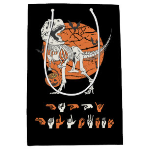 Sacola Para Presentes Média ASL Happy Halloween III - Festa Bestial