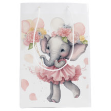 Baby Girl Elephant Gifant Bag